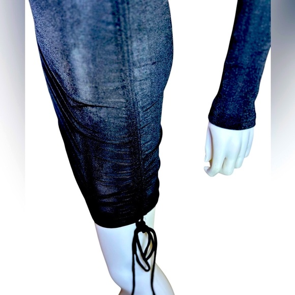 Lioness Black Long Sleeve Dress - Picture 6 of 13